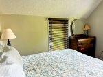 Dress for a Day at the Beach in the Fourth Bedroom on the Upper Level with a Queen Bed